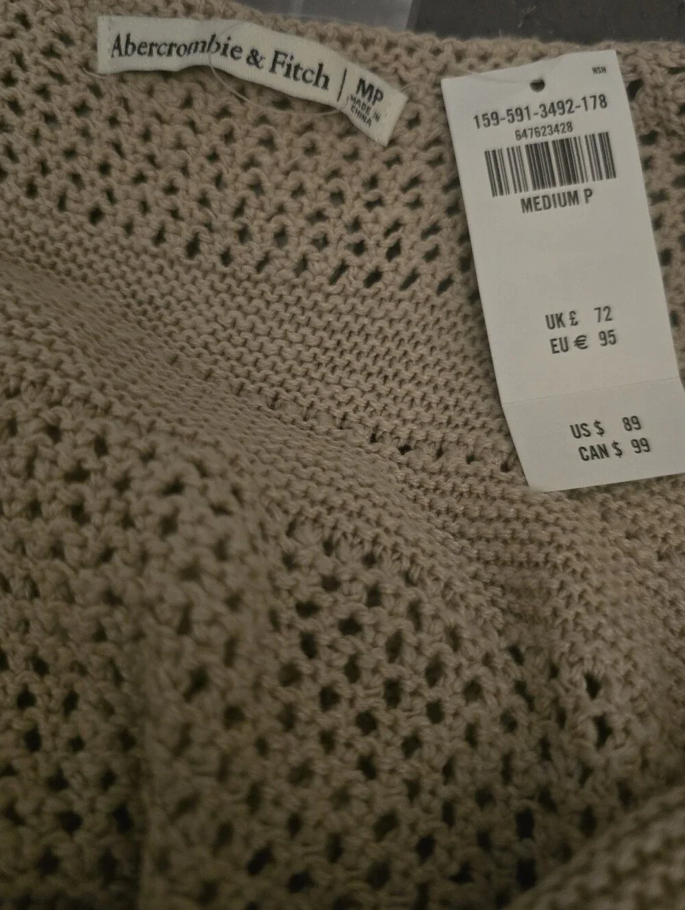 Abercrombie & Fitch nwt abercrombie